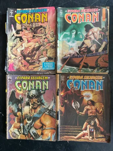 Revistas CONAN raridades 