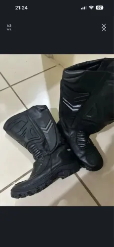 Bota coturno bombeiro policia samu