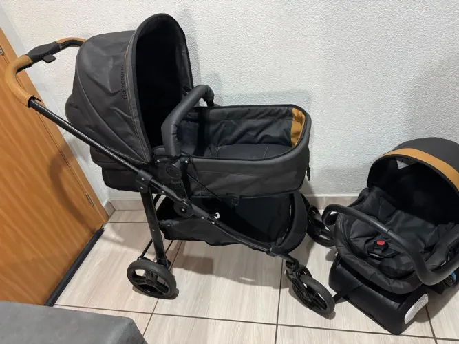 Carrinho bebê  Galzerano ( Moisés ) + bebê conforto