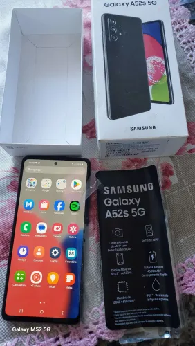 Celular samsung a52s 128gb 6gb de ram só retirada em mãos franca sp não envio 