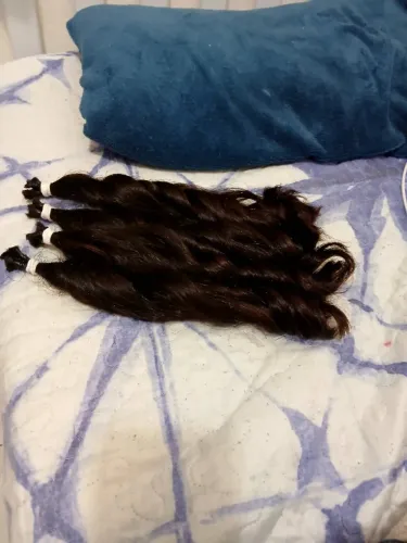 Cabelo ondulado natural