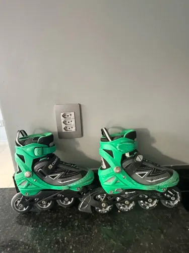 Patins verde oxer
