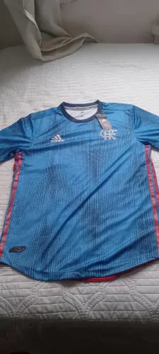 CAMISA FLAMENGO 3 ADIDAS (G) (NOVA) (VERSÃO DE JOGADOR) 17/18