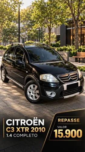 Citroen C3 XTR 1.4 Flex 8V 5P 2010