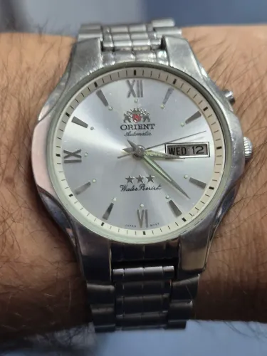 Relógio ORIENT 3 ESTRELAS AUTOMÁTICO 469SS001 - REVISADO