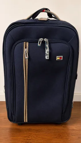 Mala de Viagem Grande Tommy Hilfiger (Despacho 23kg-32kg) - Tecido Azul Marinho