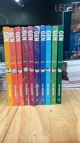 Mangás gen pés descalços - coleção completa