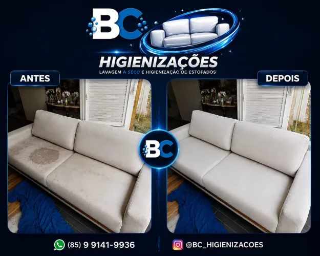 Higienização de Sofá