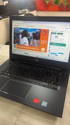 Notebook Dell gamer i5 de 7 geração Radeon