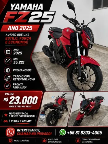 Fz25 pronta pra venda