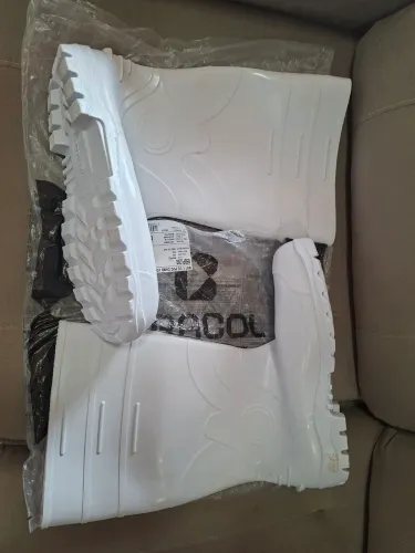 Bota cano longo Bracol bico aço 
