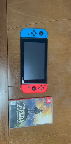 Nintendo Switch V2 + Jogo Zelda breath of the wild + Case