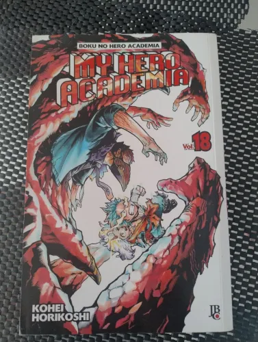 manga my hero academia volume 18