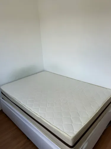 Cama Baú, Colchão, Mesa de Estudos e Cômoda