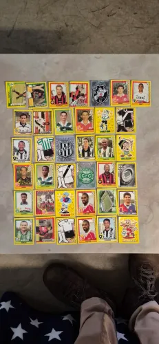 CAMPEONATO BRASILEIRO 98 LOTE 37 FIGURINHAS CROMO PANINI EM EXCELENTE ESTADO