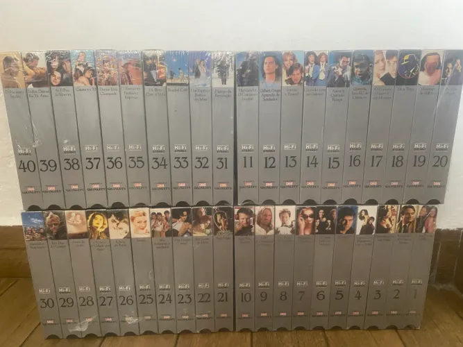 Coleção Vhs Caras completa lacrada
