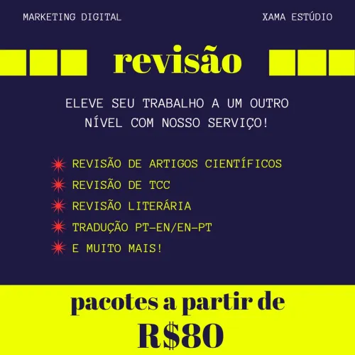 Revisão, tradução e transcrição para o seu trabalho