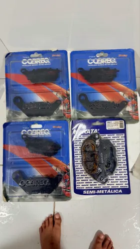 Par de pastilha traseira MT 03, R3 XMAX 300