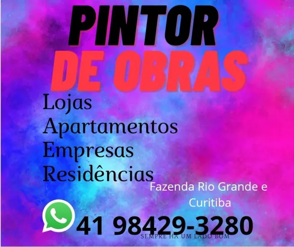 Pintor residencial e lojas