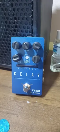 Pedal delay flamma fs03 troco por amplificador de guitarra pequeno 