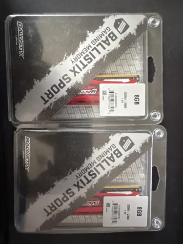MEMÓRIA RAM 2X8GB BALLISTIX SPORT DDR4 2400 1.2V