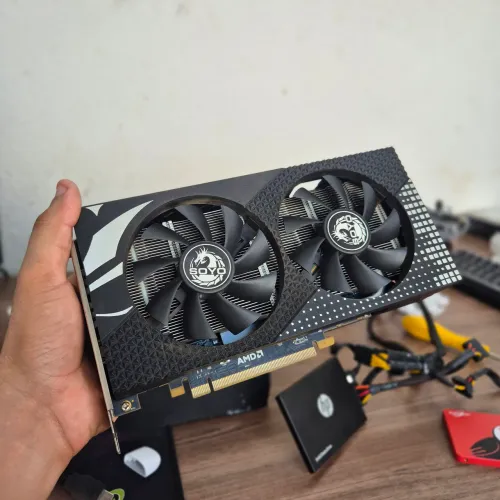 Placa RX 580 8GB 2048SP Soyo - Aceito cartão e entrego