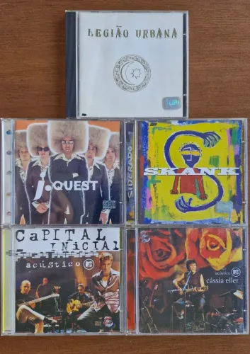 CDs usados - Bandas Nacionais