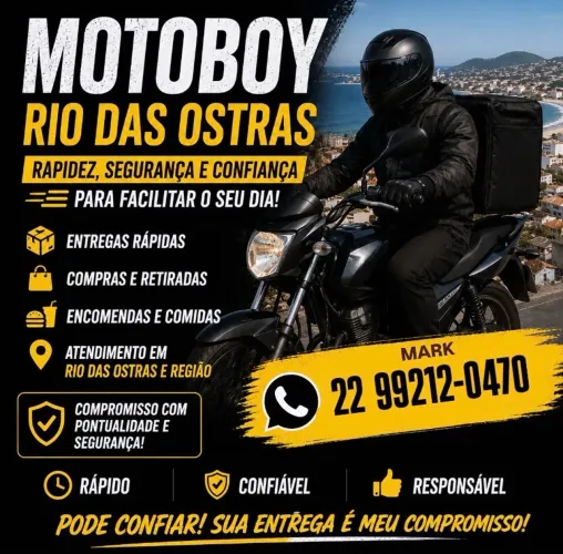 Motoboy Rio das Ostras e região 
