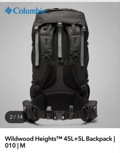 Mochila cargueira Columbia Wildwood Heights? 45L+5L Backpack |