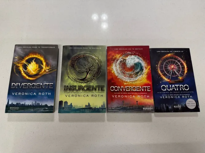 Livros Trilogia Divergente