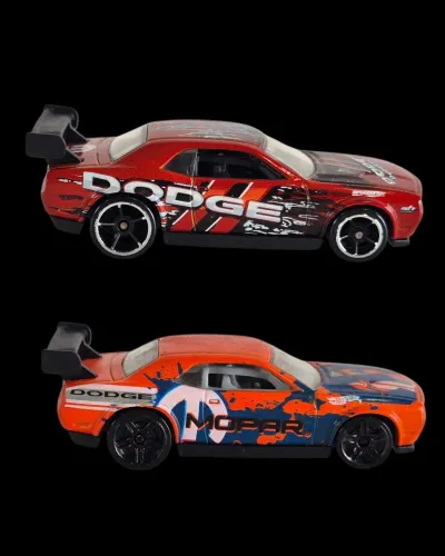 03 Hot Wheels Dodge Challenger Drift Car Loose 