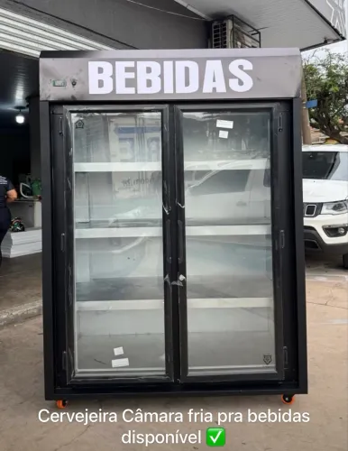 Câmara fria cervejeira 2 portas (Nova)