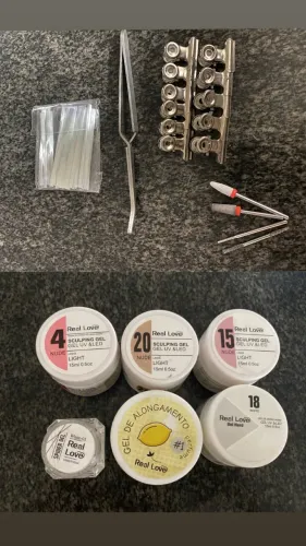 ? KIT COMPLETO PARA ALONGAMENTO EM GEL - PRONTO PARA USO ?