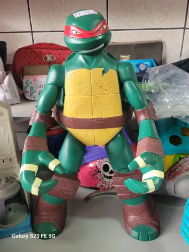 Boneco Tartarugas Ninja - Raphael 50cm - Mimo