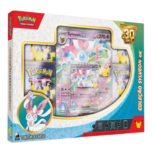 Pokémon 30 Anos - Sylveon Box PT-BR