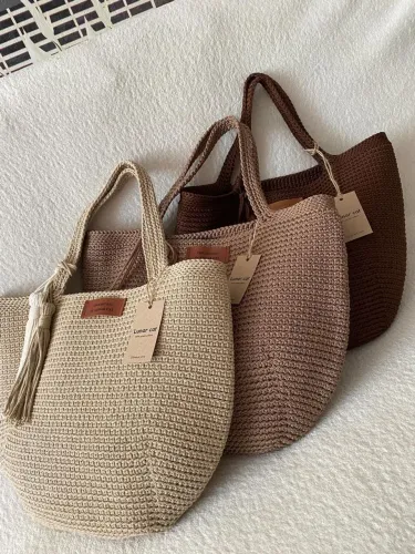 Lindas Bolsas em Crochê 