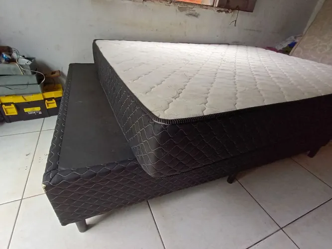 Cama box casal