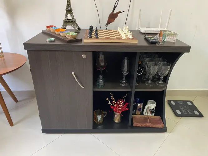 Rack sala cristaleira 