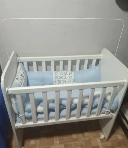 Mini berço com colchão