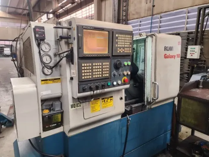 TORNO CNC ROMI GALAXY 10 - COMANDO FANUC