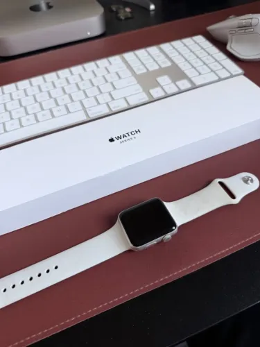  Apple Watch Series 3 42mm (Prata) - Na Caixa Original