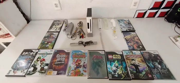 Nintendo Wii desbloqueado com vários jogos 