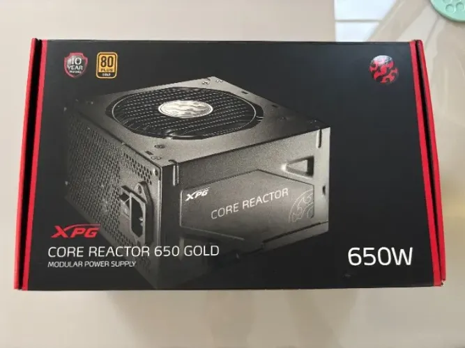 FONTE XPG CORE REACTOR 650 GOLD, 650W, MODULAR