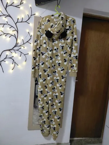 Pijama macacão plush