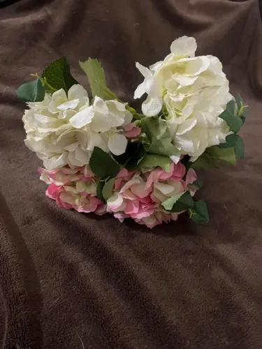 Flores artificiais de decoração