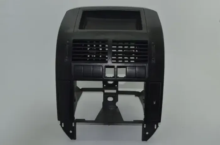 Moldura Central Painel Original Vw Polo 2003 A 2014 Preto