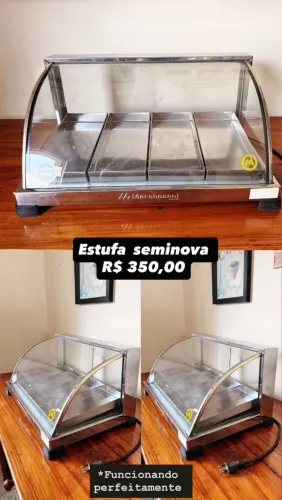 Estufa para Salgados