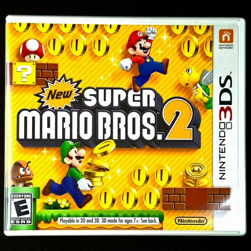 Jogo completo New Super Mario Bros 2 - Nintendo 3DS