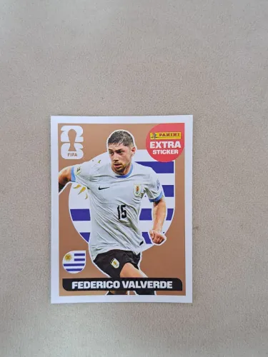 Figurinha Extra Panini Bronze - Federico Valverde