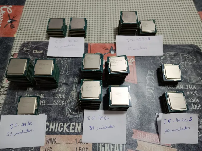 Vendo Processadores Intel Core I5, 4a Geração Lga 1150 vários modelos, Novos. LEIAA.